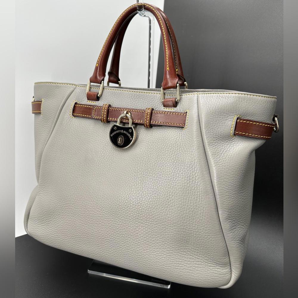 Dooney & Bourke Samba Belted Shopper Gray